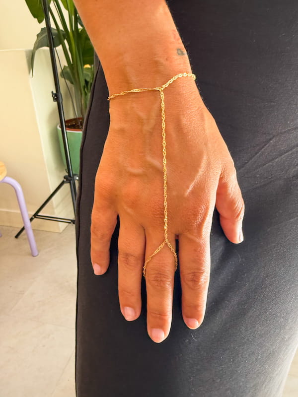 Hand Chain - Slider | Forever Bond Studio