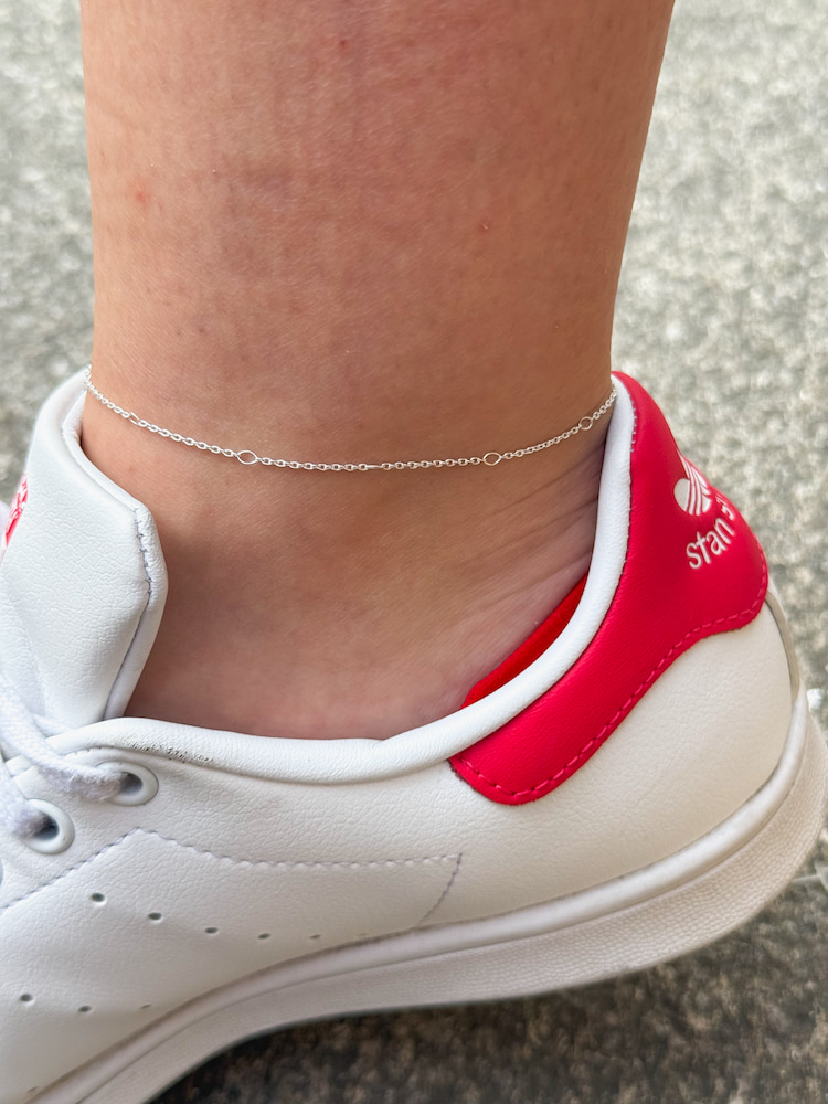 Pulseira de Pé minimal | Forever Bond Studio